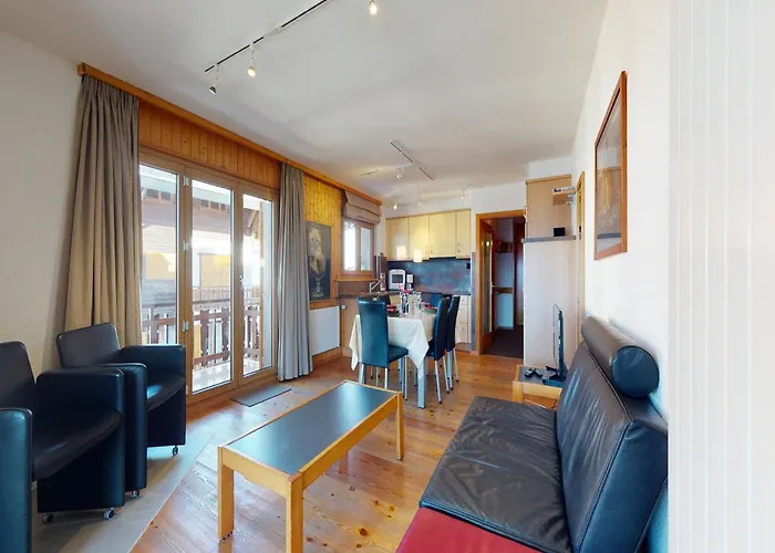 Lejlighed With Front Balcony Veysonnaz