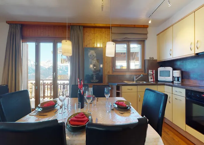 Appartement With Front Balcony Veysonnaz